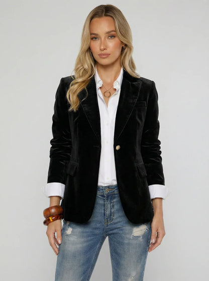 Bianca | Blazer Velvet Elegante