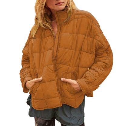 Aspen | Chaqueta Acolchada Café