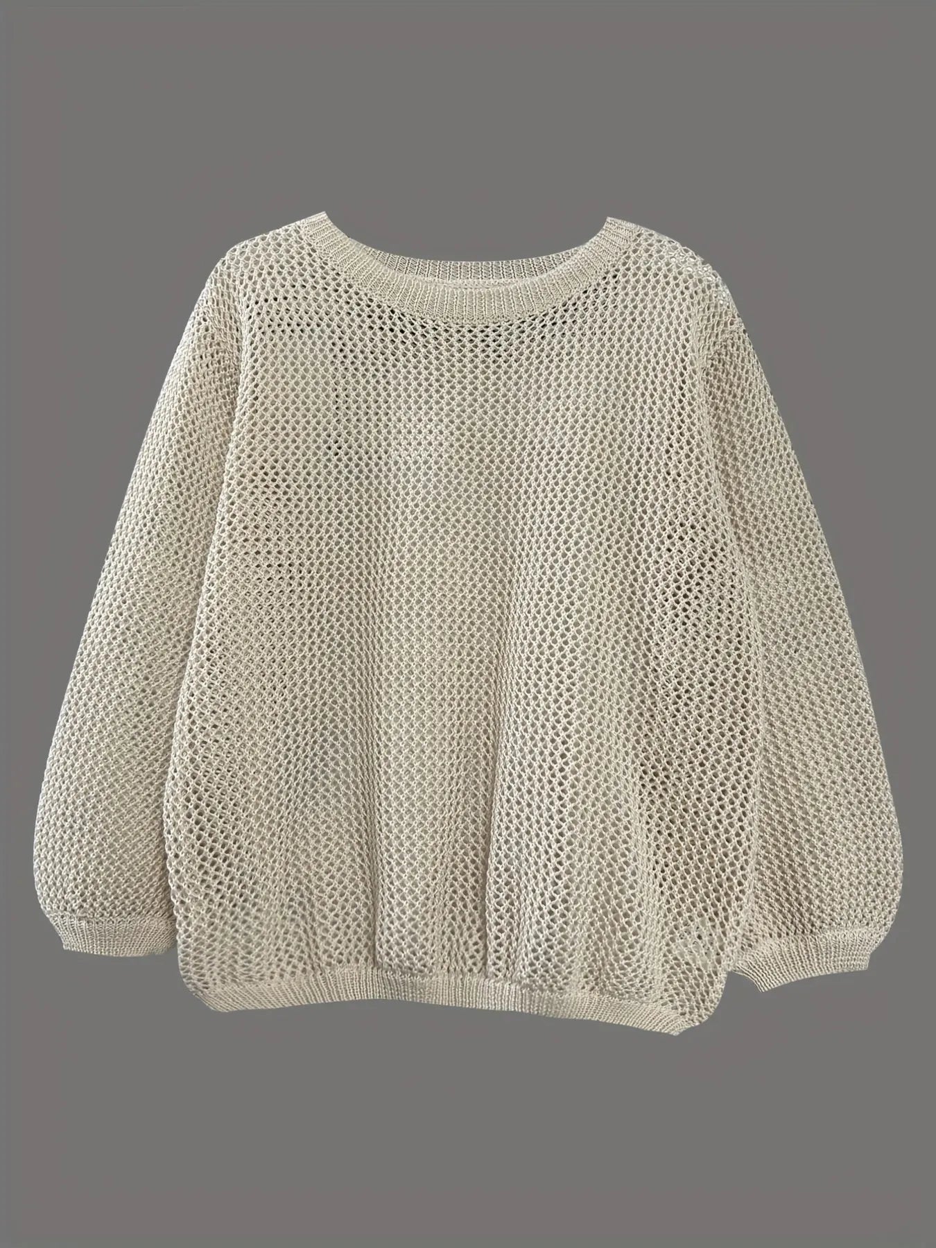 Dafina | Suéter Relaxed Fit Cuello Redondo
