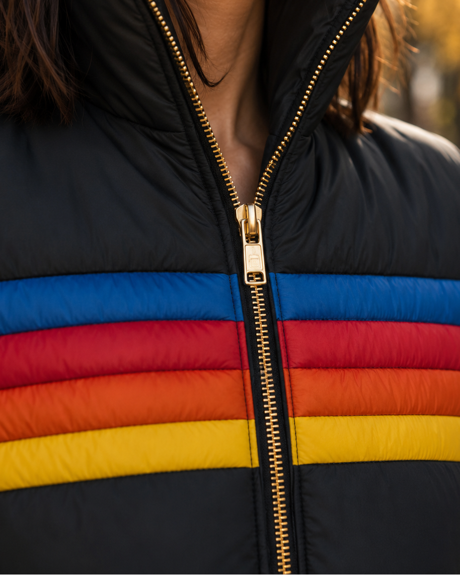 Rainbow | Chaqueta Retro Multicolor