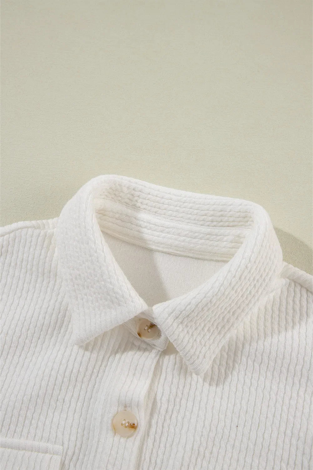 Stella | Chaqueta Botonera Chic - Blanco