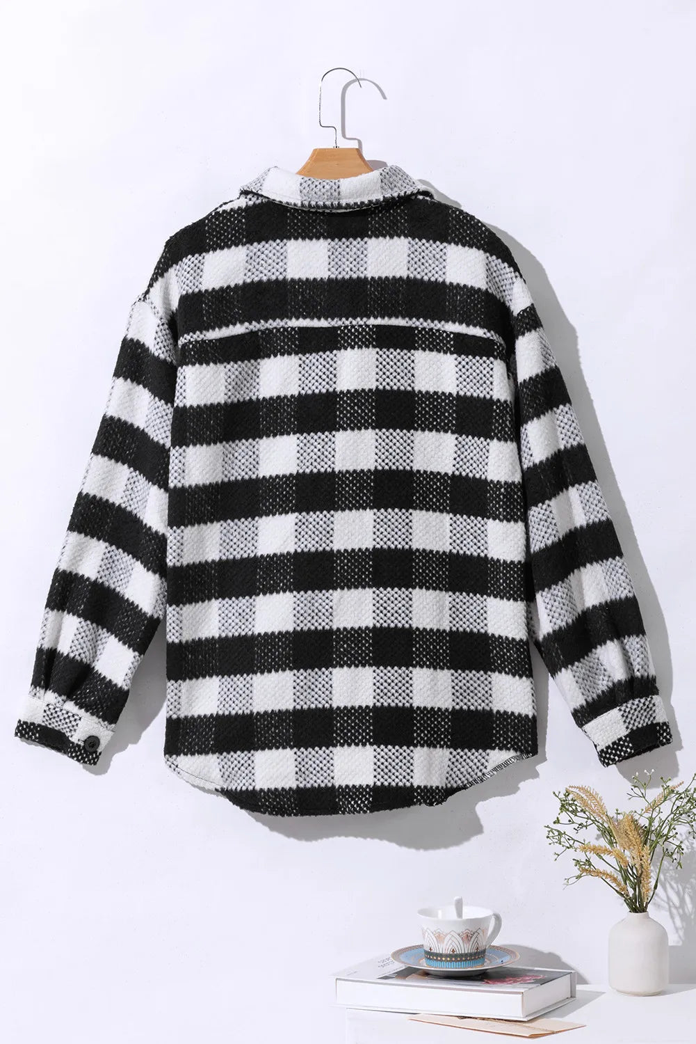 Mónica | Chaqueta Cuadros Clásica - Plaid