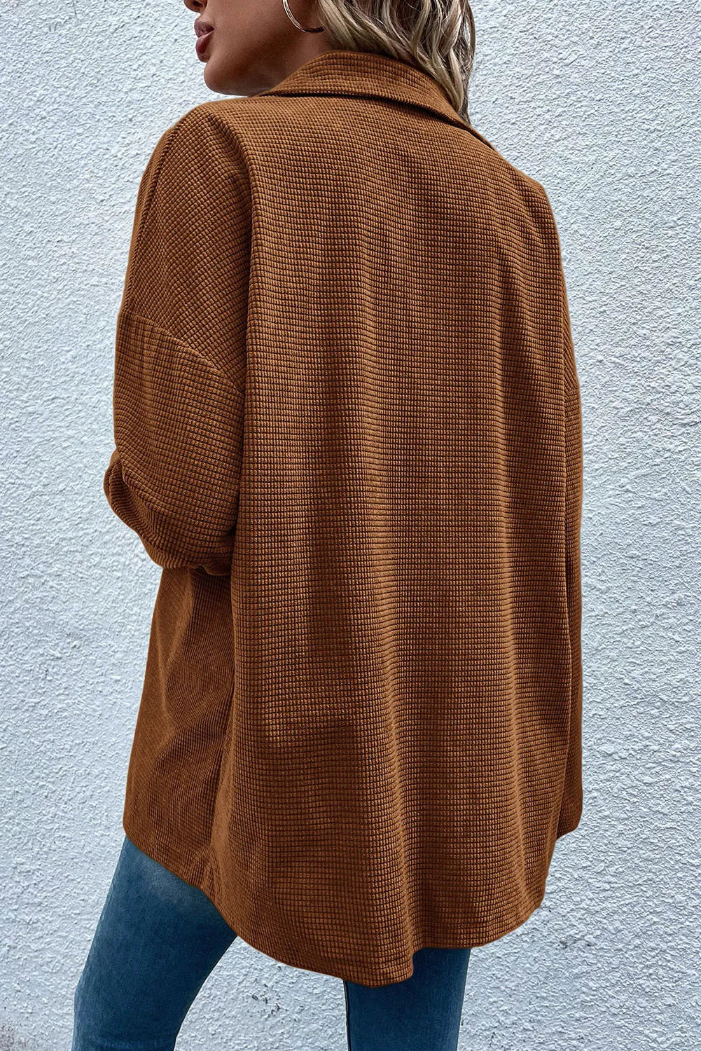 Emma | Chaqueta con Bolsillos - Café