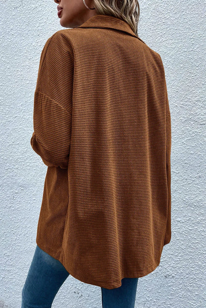 Emma | Chaqueta con Bolsillos - Café