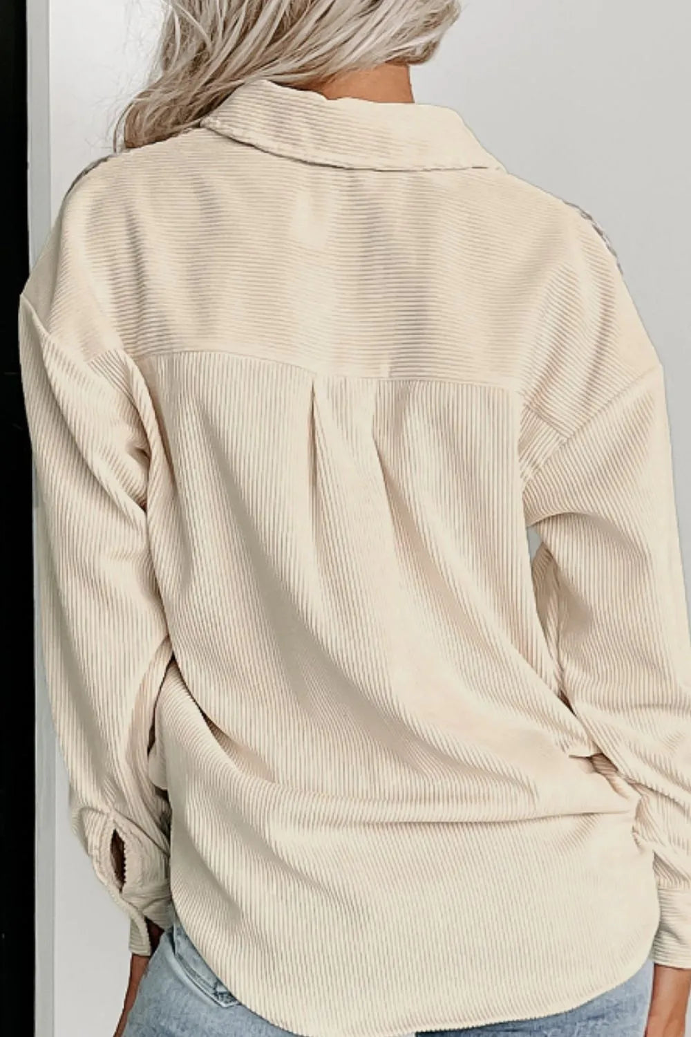 Luz | Chaqueta Pata de Gallo - Beige