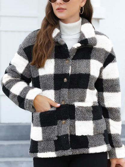 Amelia | Chaqueta Botonera Chic - Deep Rojo
