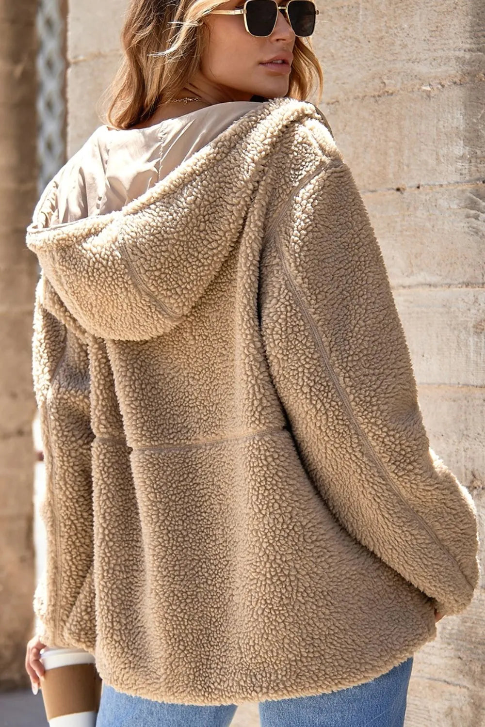 Amparo | Chaqueta con Capucha - Khaki