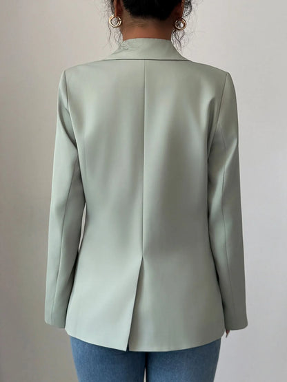 Eliza | Blazer Un Botón Cuello Solapa Premium