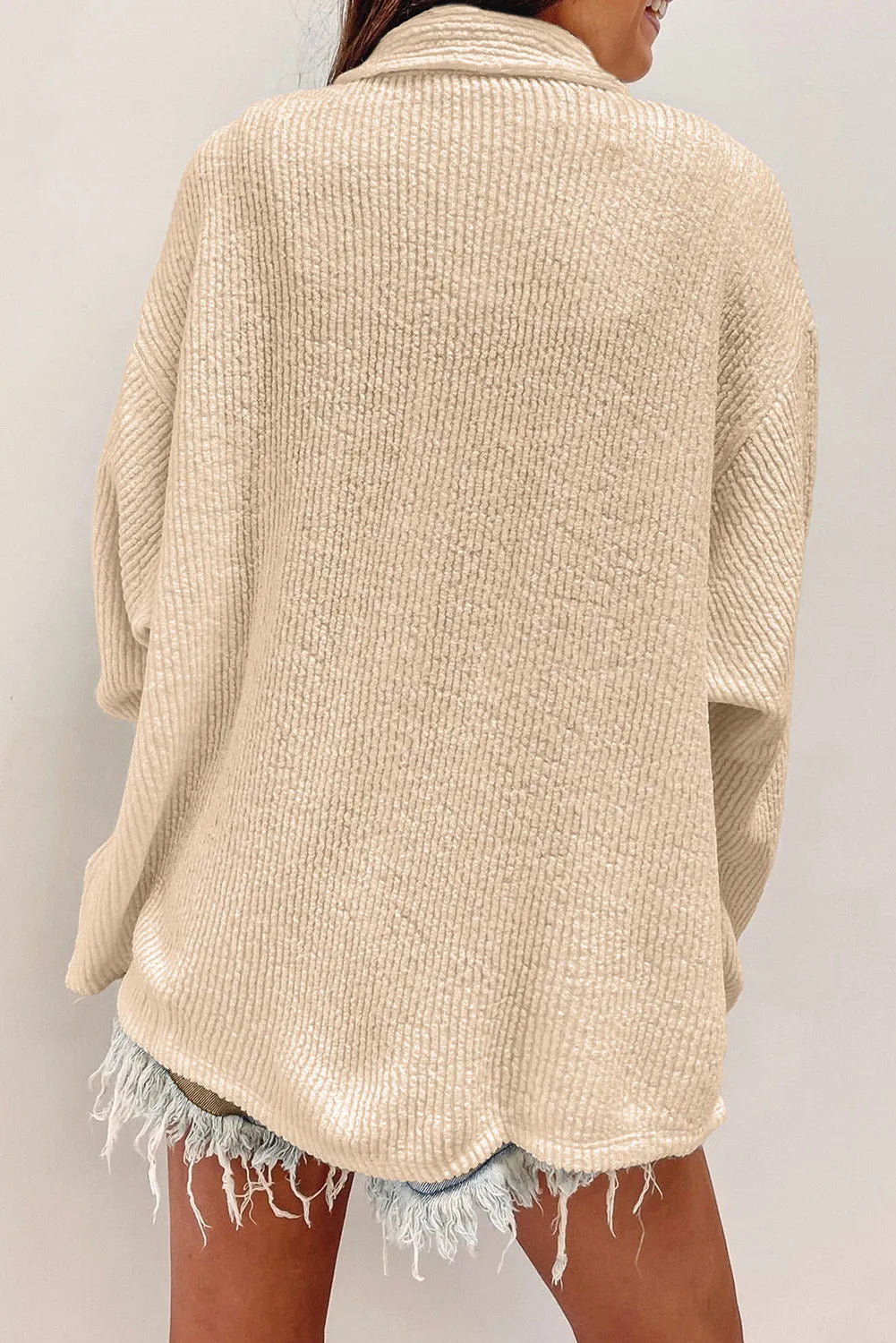 Stella | Chaqueta Botonera Chic - Blanco