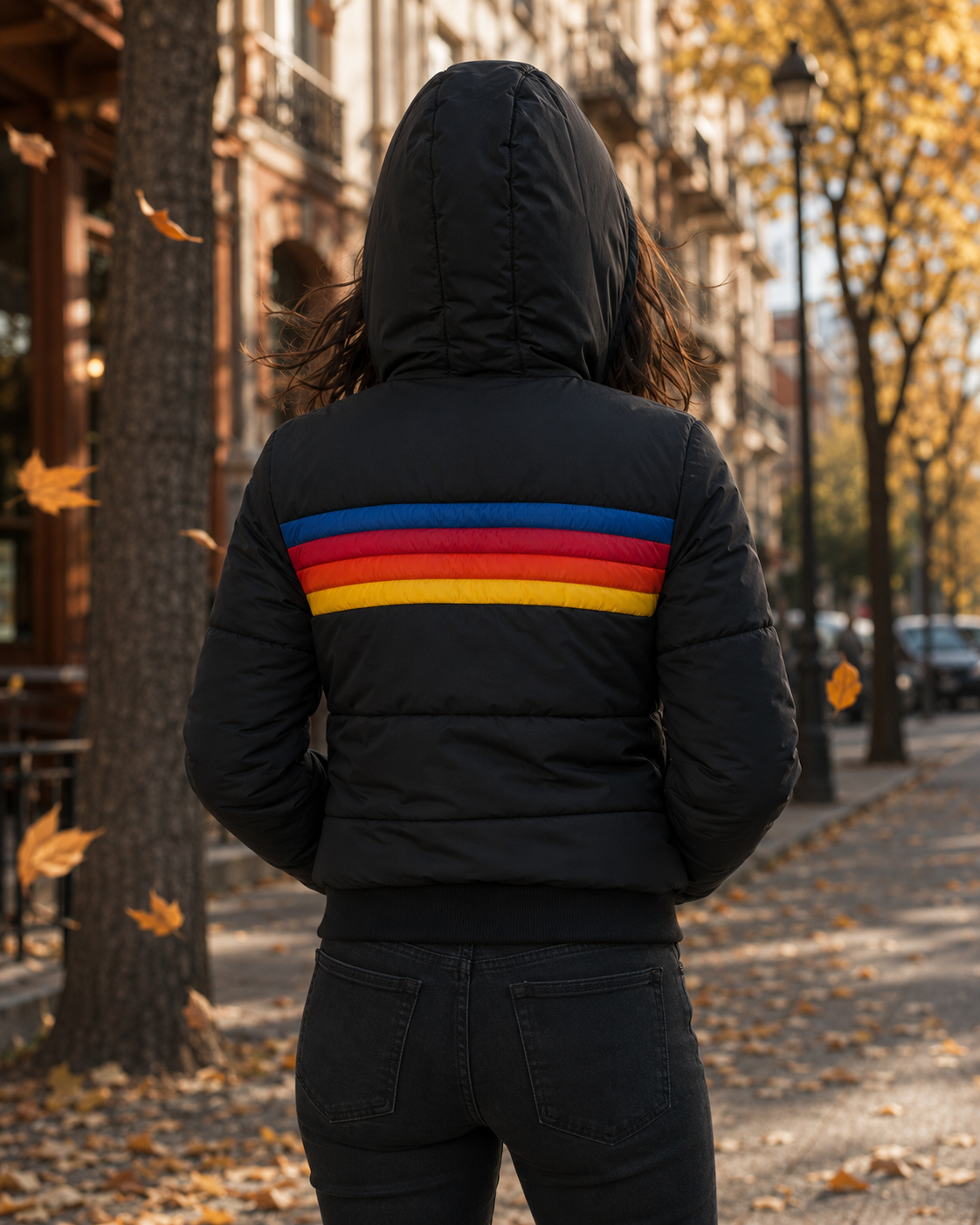 Rainbow | Chaqueta Retro Multicolor