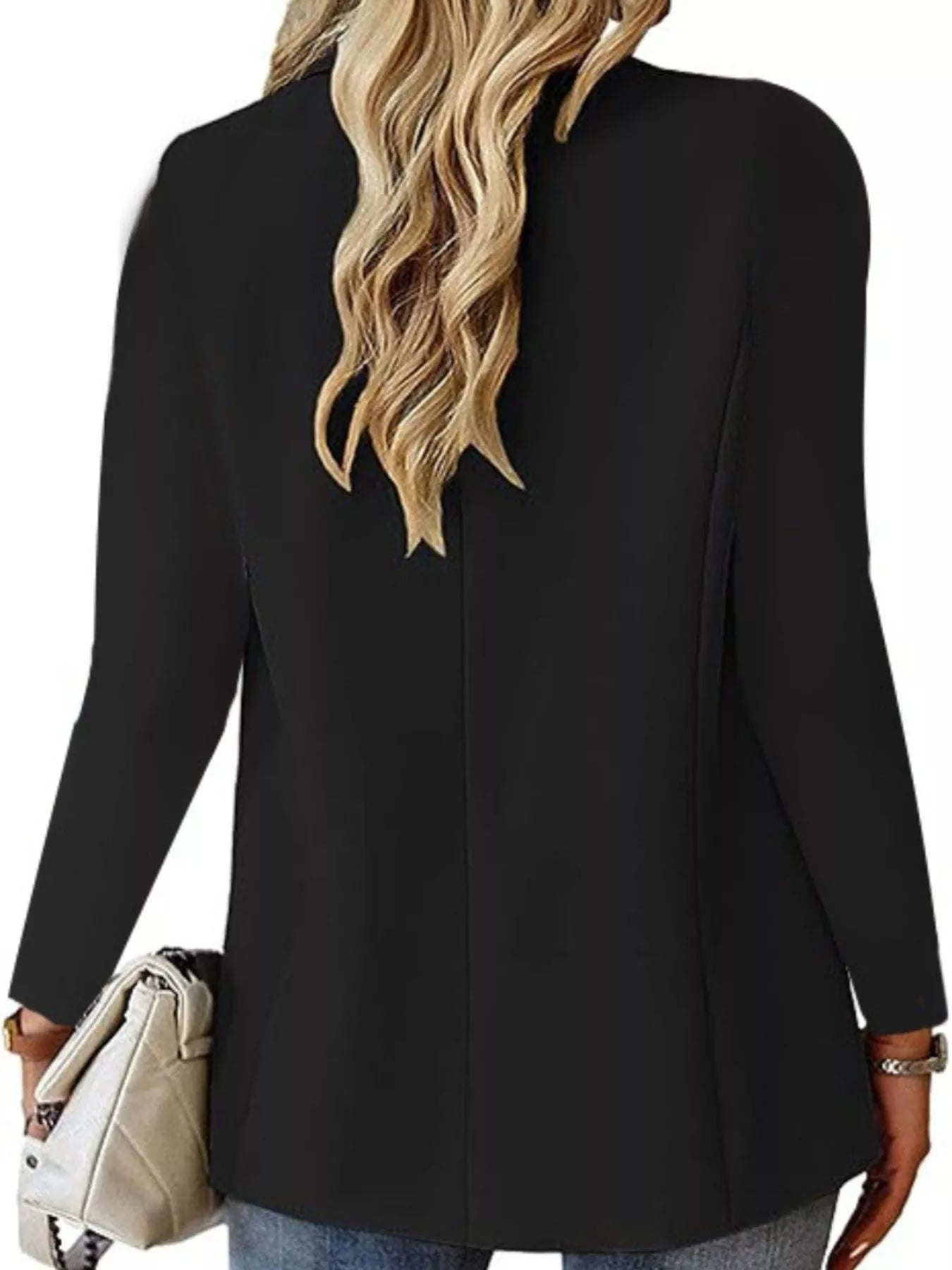 Débora | Blazer Cuello Solapa Un Botón Elegante
