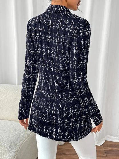 Katia | Blazer Tweed Doble Botonadura