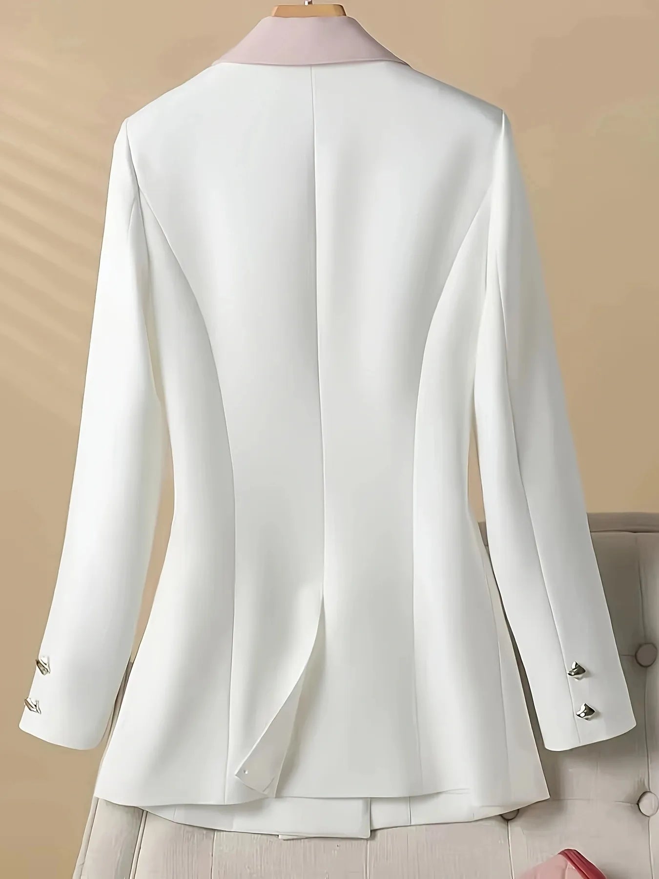 Alma | Blazer Doble Botonadura con Contraste