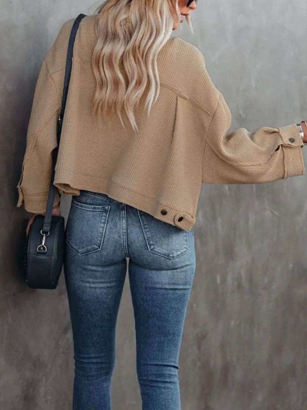 Carmen | Chaqueta Botonera Chic - Moss