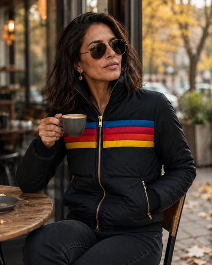 Rainbow | Chaqueta Retro Multicolor