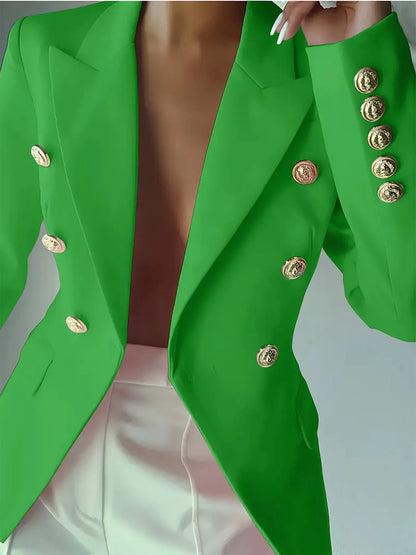 Melissa | Blazer Cuello Solapa con Botones