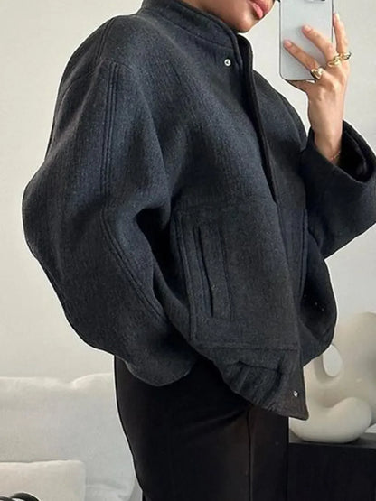 Delfina | Chaqueta Broche Moderno - Blanco