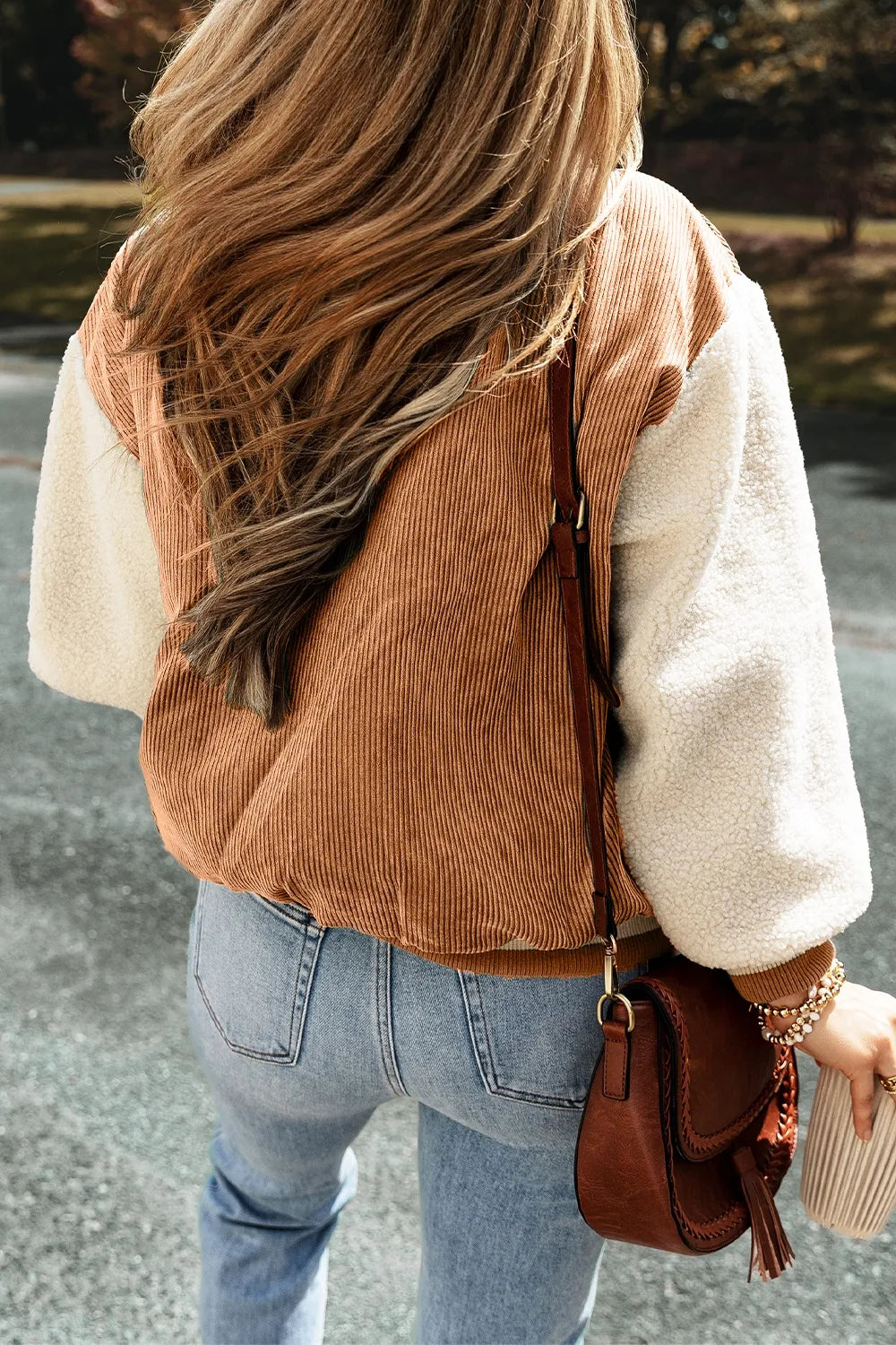 Cristina | Chaqueta Cuello Estructurado - Moss