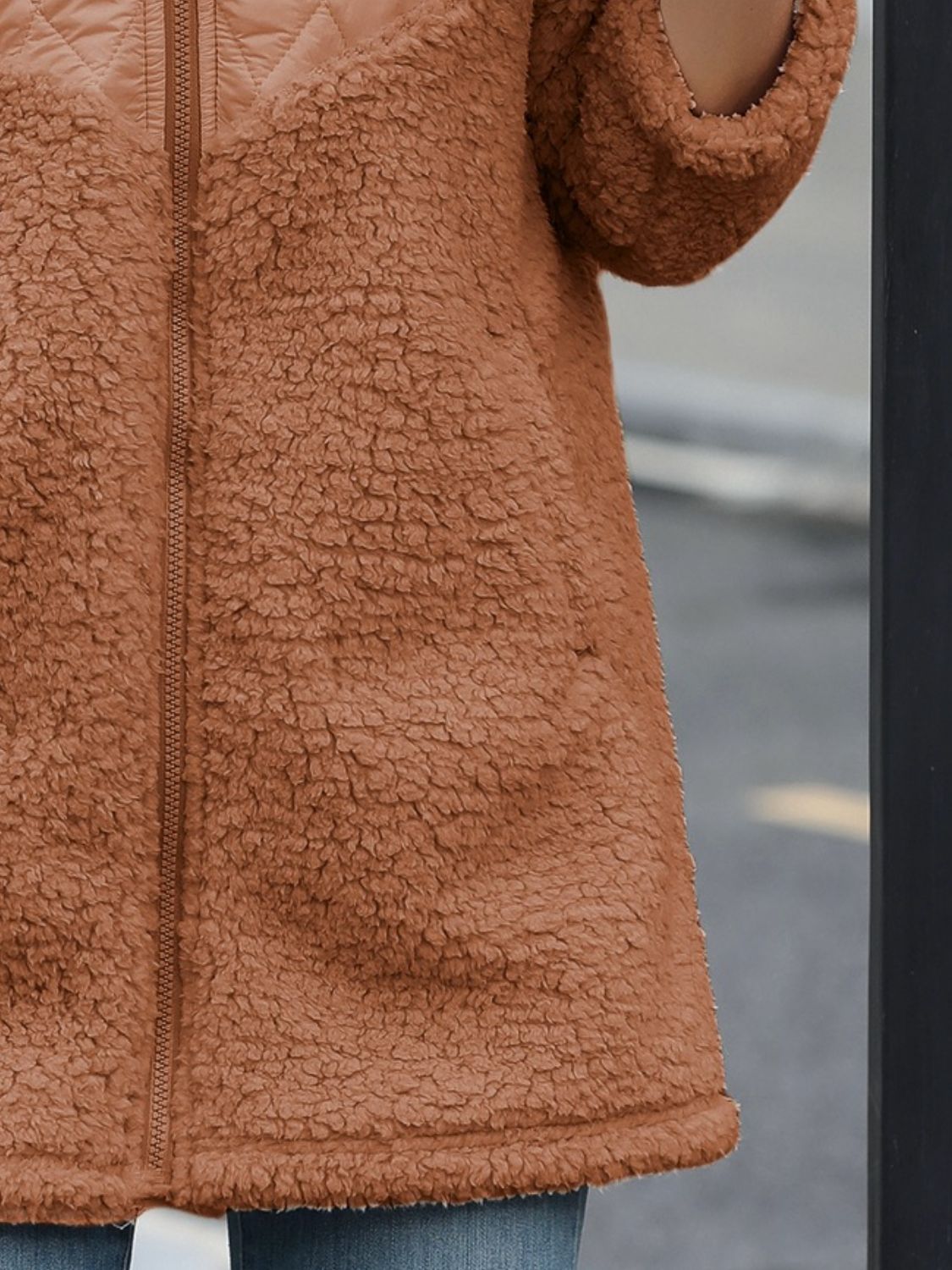 Luna | Chaqueta con Capucha - Crema