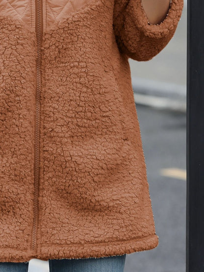 Luna | Chaqueta con Capucha - Crema