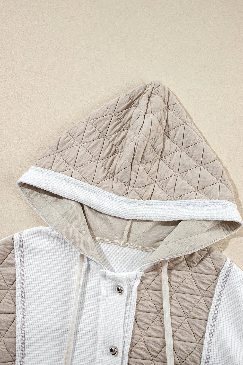 Macarena | Chaqueta Color Block - Blanco