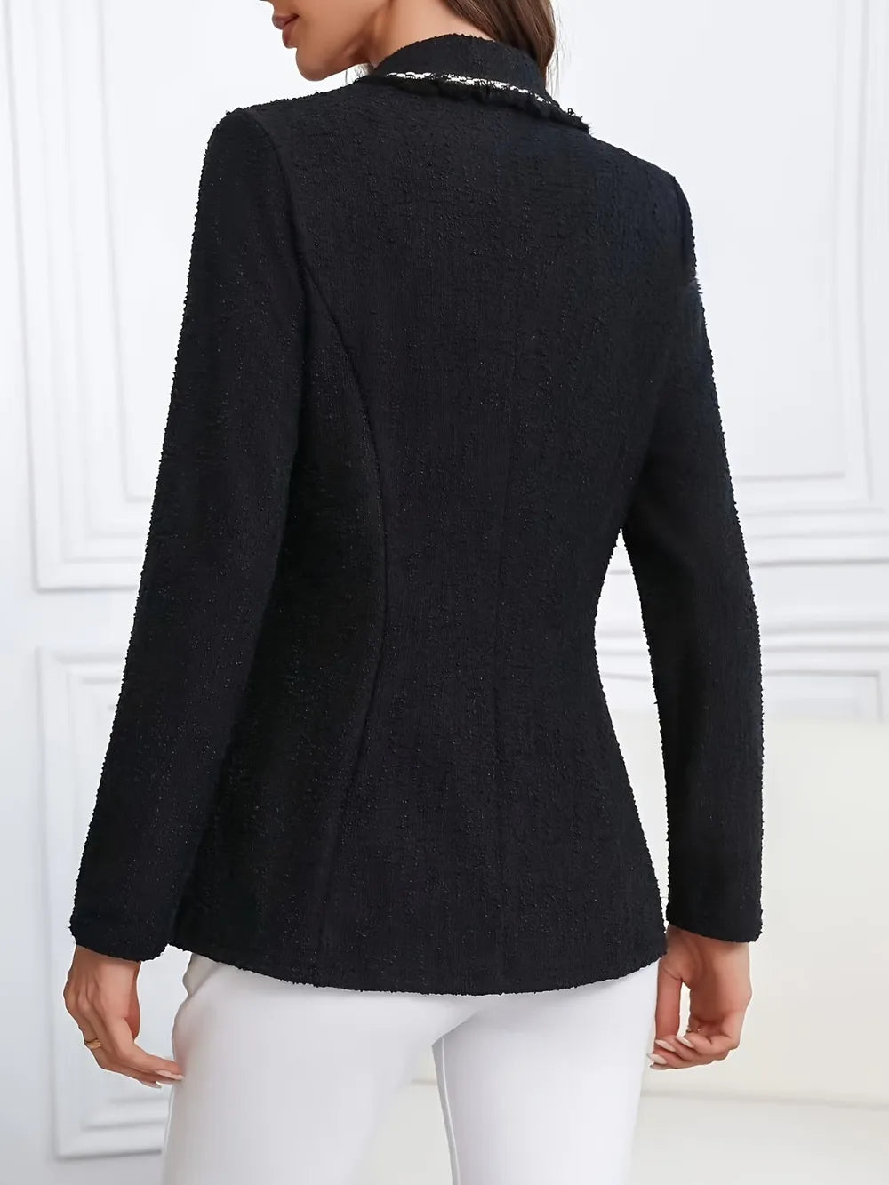 Jana | Blazer Cuello Solapa Un Botonadura