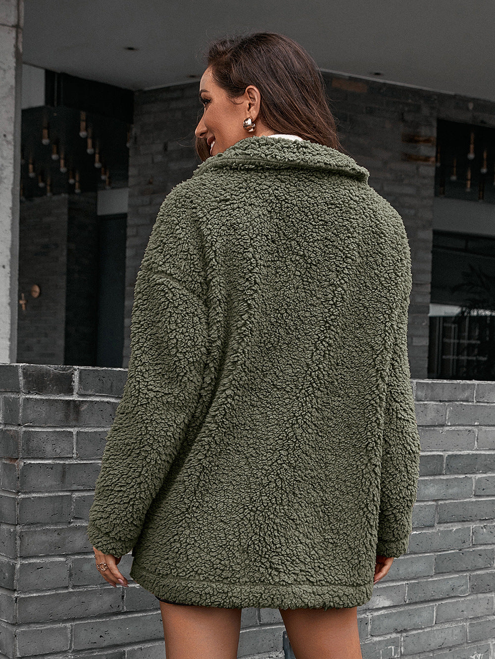 Mirta | Chaqueta Polar Zip - Gris