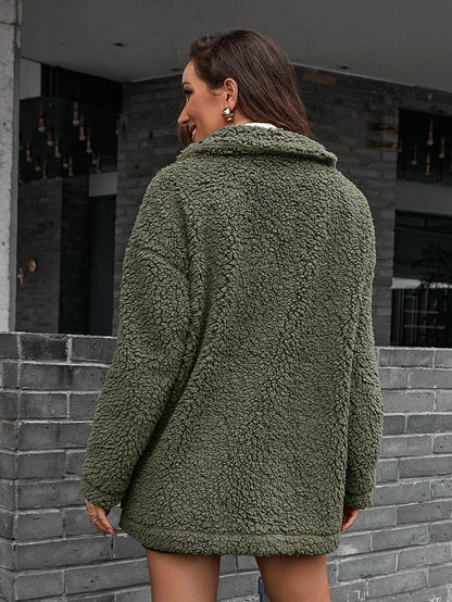 Mirta | Chaqueta Polar Zip - Gris