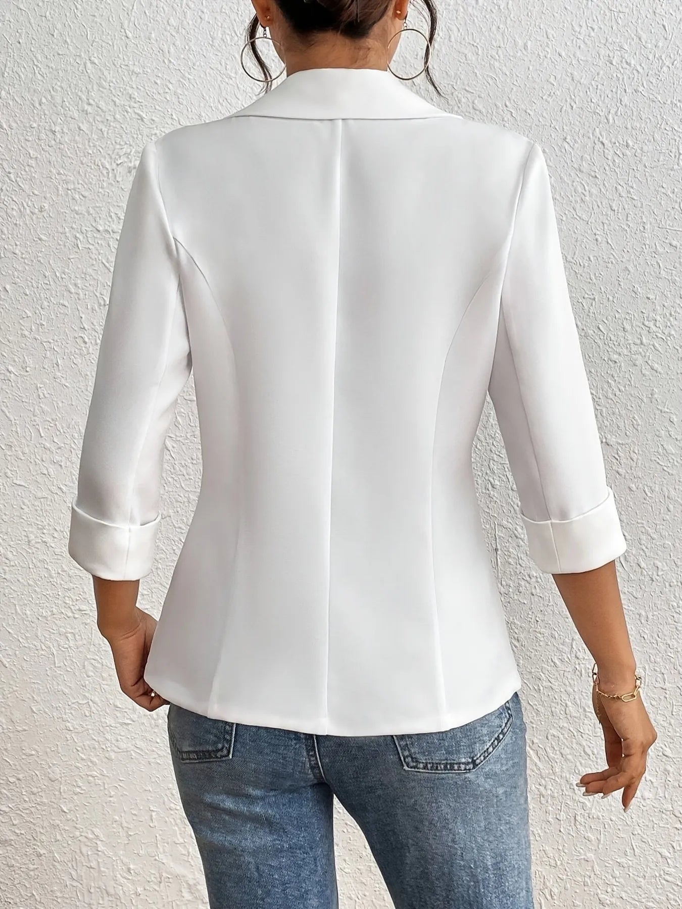 Martina | Blazer Cuello Solapa Un Botón