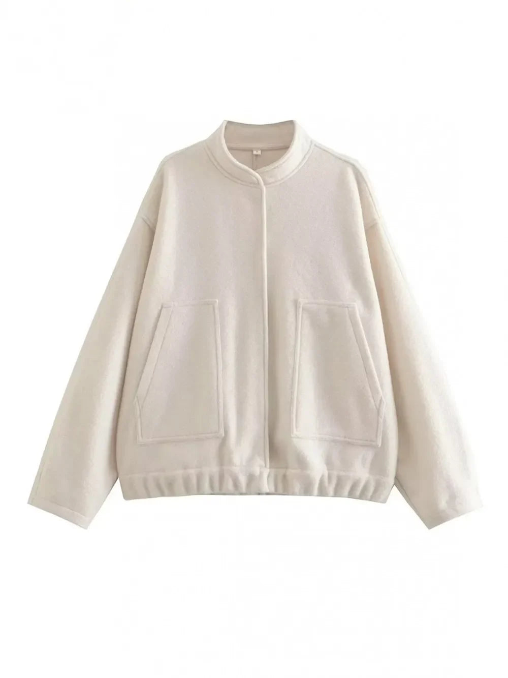 Delfina | Chaqueta Broche Moderno - Blanco