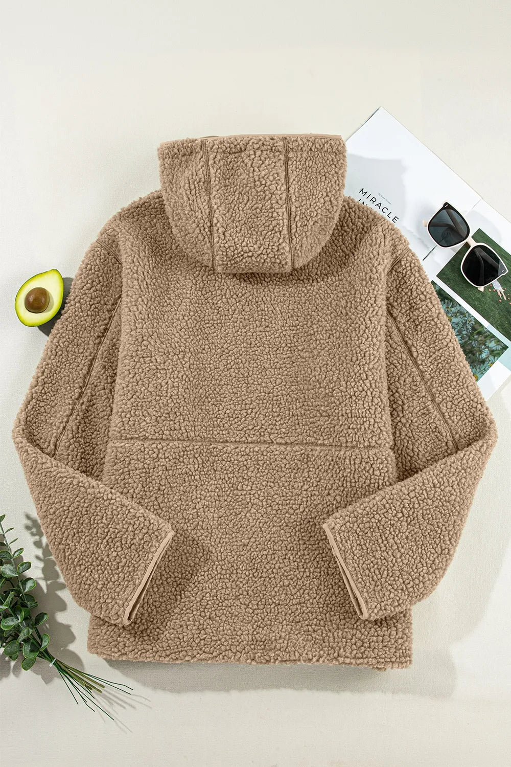 Amparo | Chaqueta con Capucha - Khaki