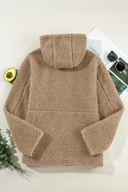 Amparo | Chaqueta con Capucha - Khaki