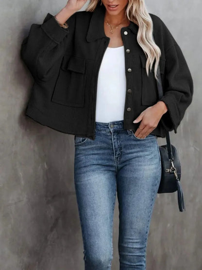Carmen | Chaqueta Botonera Chic - Moss