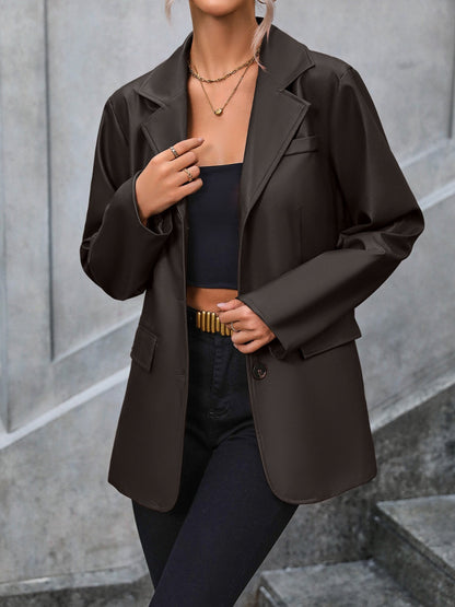 Ariana | Blazer con Bolsillos y Botones