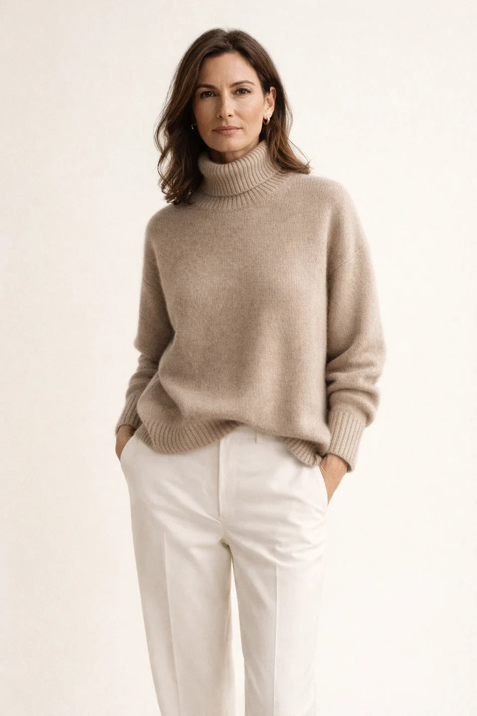 Aura | Suéter Beige Suave