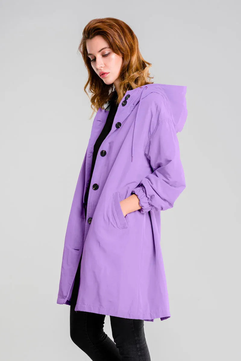 Lavender | Parka Cortaviento Lila