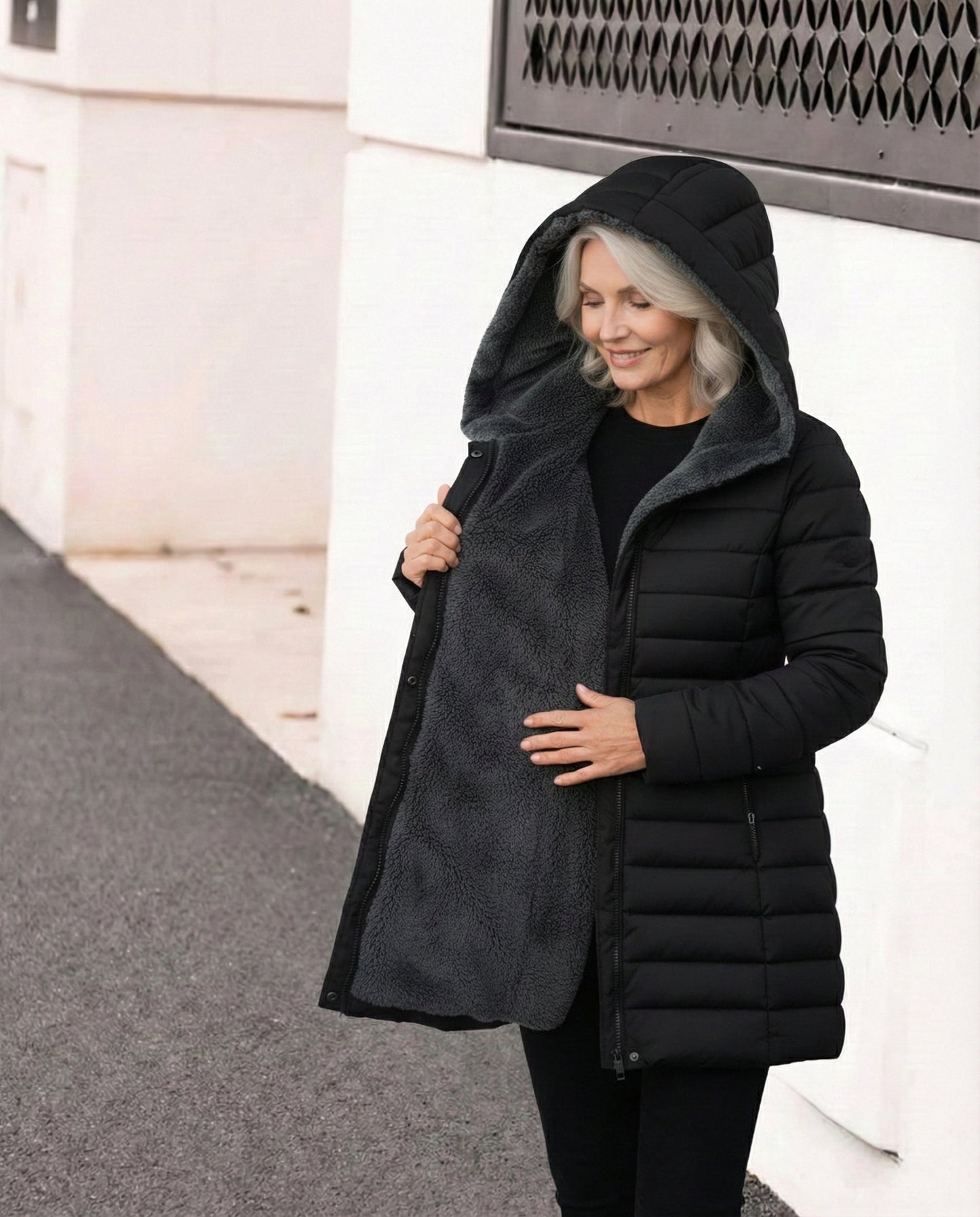 Isabella | Parka Acolchada con interior térmico