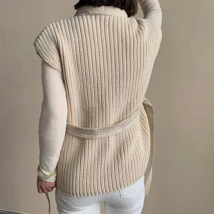 Elegance | Chaleco Acolchado Beige