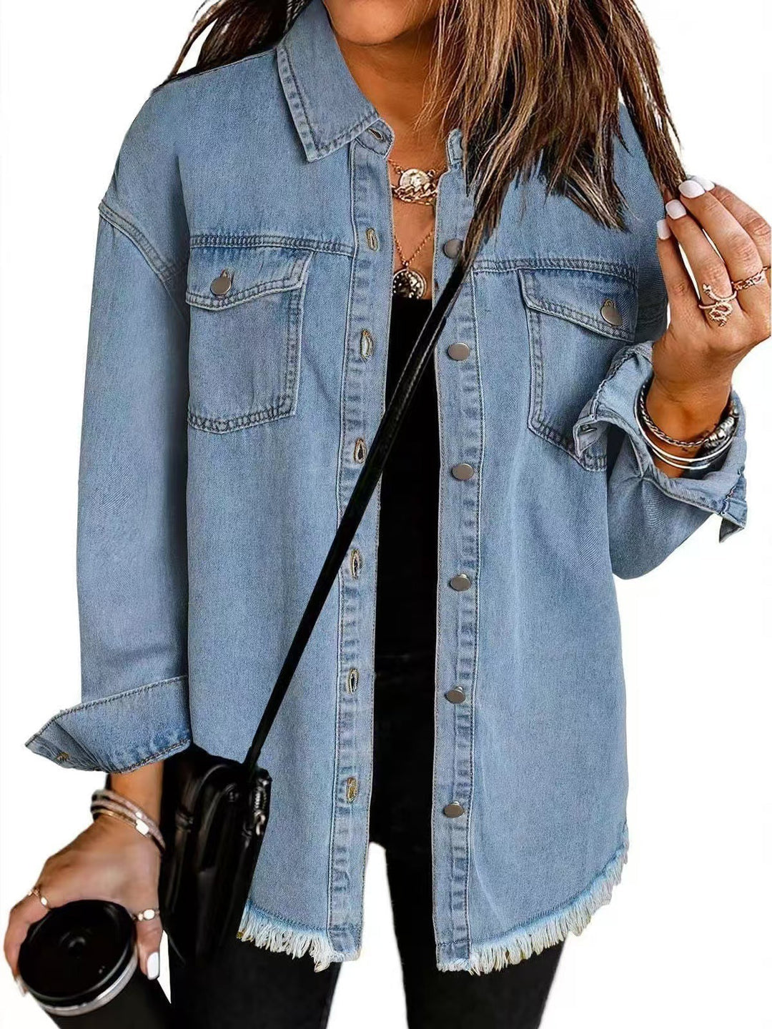 Aura Libre | Camisa Denim Suelta