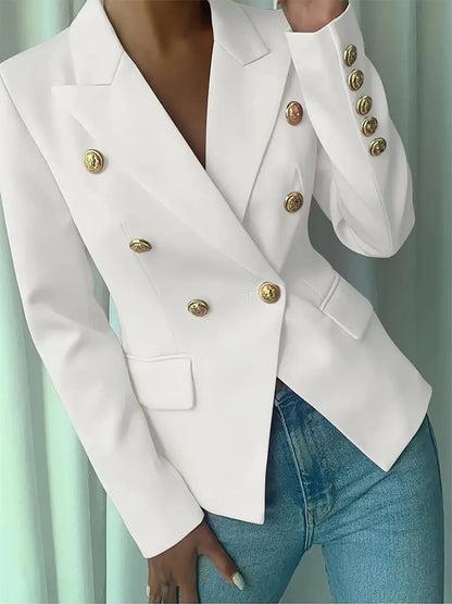 Melissa | Blazer Cuello Solapa con Botones
