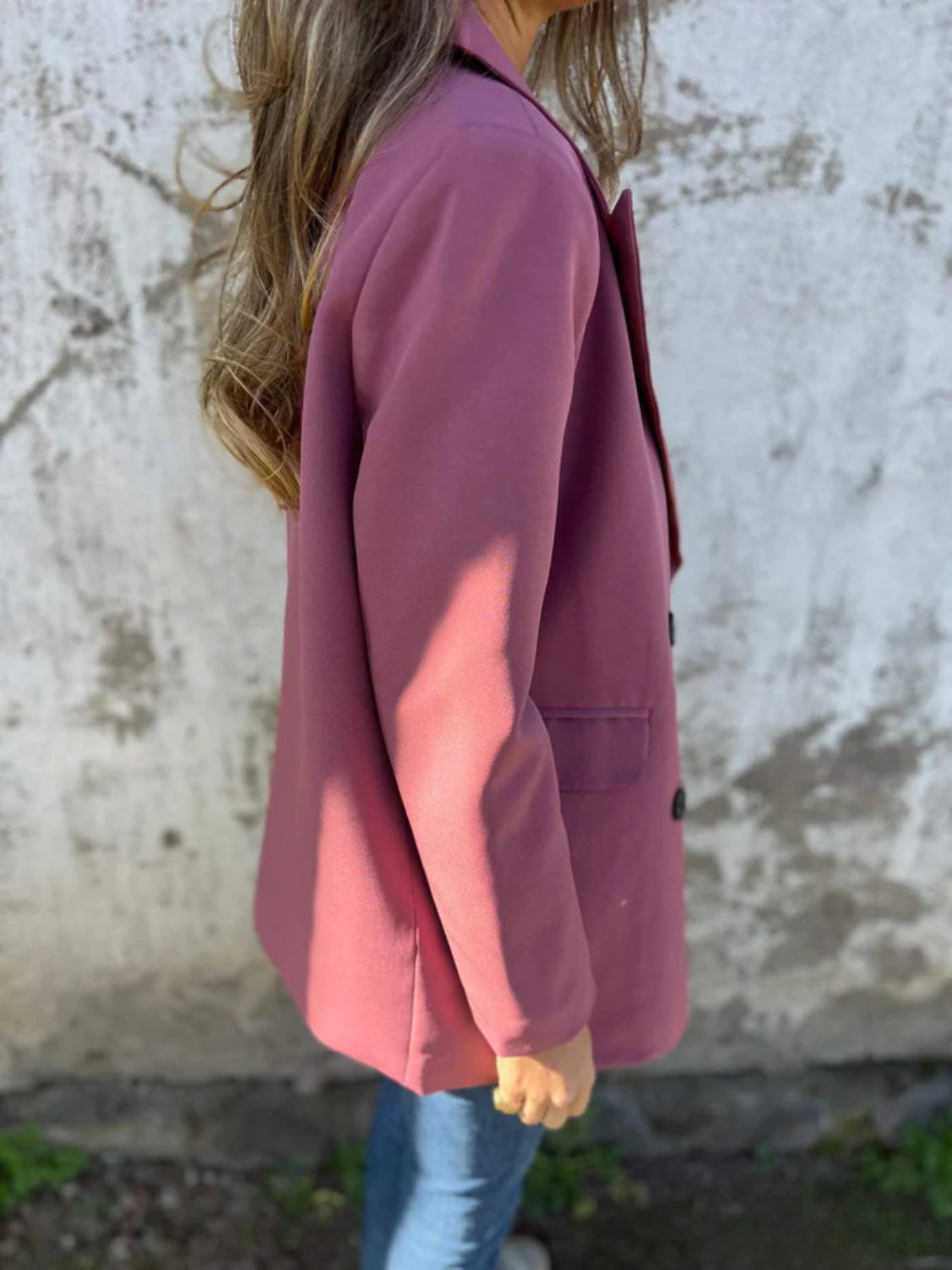 Anabel | Blazer Cuello Estructurado Manga Larga