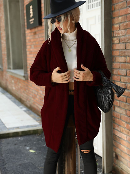 Roxana | Chaqueta con Capucha - Vino