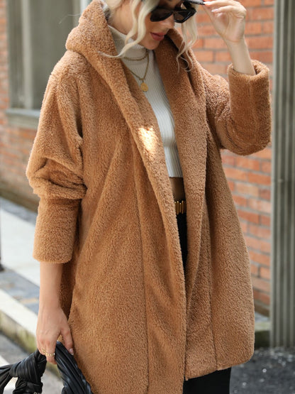 Roxana | Chaqueta con Capucha - Caramelo