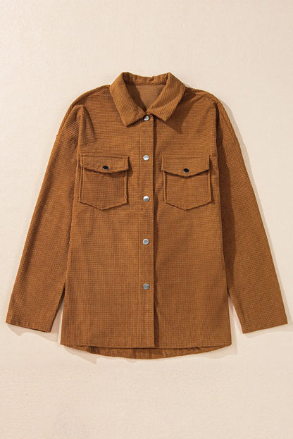 Emma | Chaqueta con Bolsillos - Café