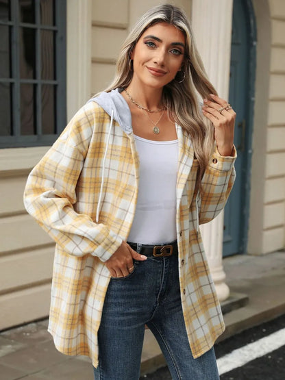 Diana | Chaqueta con Capucha - Verde Claro