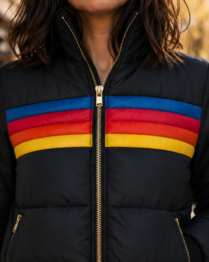 Rainbow | Chaqueta Retro Multicolor