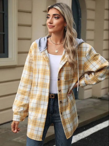 Diana | Chaqueta con Capucha - Verde Claro