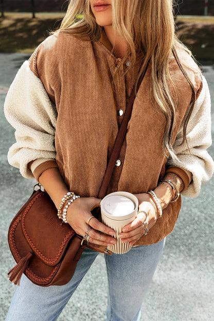 Cristina | Chaqueta Cuello Estructurado - Moss