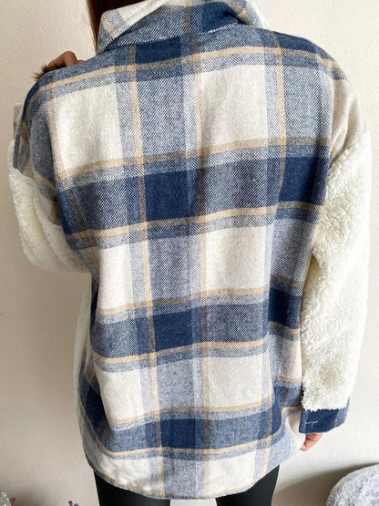 Isadora | Chaqueta Botonera Chic - Dusty Azul