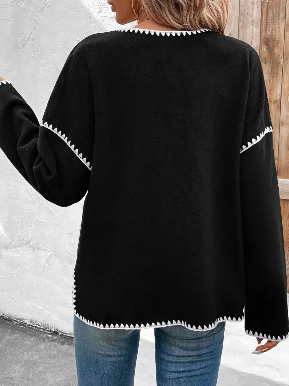 Magdalena | Chaqueta con Bolsillos - Negro